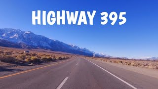 Eastern Sierra Highway 395 From lone Pine to Big Pine CA Travel California [upl. by Dnob]