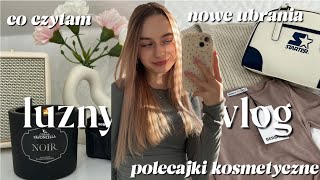 VLOG co kupiłam jaką książkę czytam dzień ze mną [upl. by Naujid]