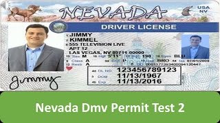 Nevada DMV Permit Test 2 [upl. by Aikemot701]