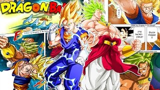 Dragon Ball Multiverse Chapters 8 And 9 SSJ2 Vegito Vs LSSJ Broly Buus Plan Fan Manga Review [upl. by Enoch206]