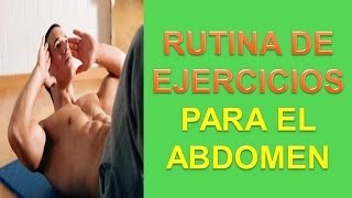 Ejercicios Para Un Abdomen Marcado  Rutina De Abdomen [upl. by Biagi]