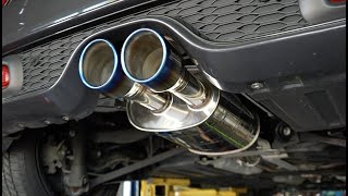 Best Mini Cooper S EXHAUST SYSTEM SOUND  Invidia catback exhaust system [upl. by Noyes992]