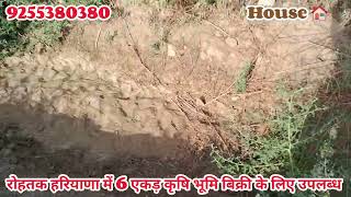 6 Acre Agriculture Land For Sale in Haryana  9255380380  Farmhouse For Sale In Rohtak  sale [upl. by Attej246]