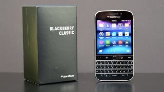 Blackberry Classic Unboxing amp Review [upl. by Agueda]