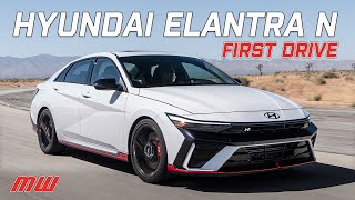 2024 Hyundai Elantra N  MotorWeek First Drive [upl. by Nevuer]