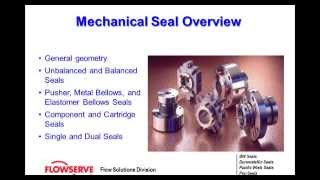 Applying Mechanical Seals in Chemical Plant Applications  Webinar Session 4  Siewert Equipment [upl. by Ttenaj201]