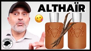 PARFUMS DE MARLY ALTHAÏR FRAGRANCE REVIEW  New Masculine Vanilla Fragrance From PDM [upl. by Matias]