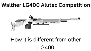 Walther LG400 Alutec Competition  Details  Review  Specifications  Features [upl. by Naves]