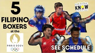 WATCH BOXING TEAM PHILIPPINES 2024 SCHEDULE Paris Summer Olympics [upl. by Jacob]