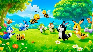 Ring Around the Rosie  Fun Circle Game Song  Nursery Rhymes amp Kids Songs [upl. by Hett]