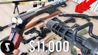 Silos Crazy 11000 Airsoft Weaponry Collection RARE WEAPONS [upl. by Behlau]