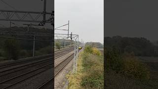 Class 390 quotPendolinoquot Passes Easenhall Footbridge bound for Manchester Piccadilly [upl. by Philis874]