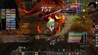 WoW Classic fury warrior pve Blackwing Lair Vaelastrasz the Corrupt kill 2 [upl. by Euhc48]