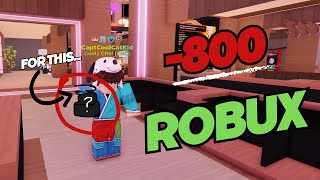 I Spent 800 ROBUX on THIS  Kohau Hibachi Roblox [upl. by Warden]