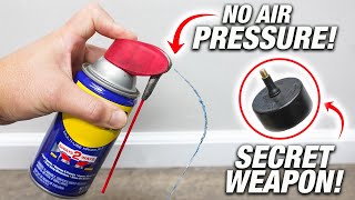 STOP Throwing Away Aerosol Spray Cans With No AIR How To Recharge Save And Fix It DIY [upl. by Steck]