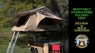 Smittybilt Overlander Roof Top Tent Review amp Walkthrough [upl. by Zephaniah]