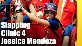 Fastpitch Softball Slapping Clinic Part 4  Jessica Mendoza [upl. by Lanos289]