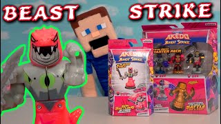 AKEDO Beast Strike Battle FIGHT 2023 Moose Toys Fighters Unboxing [upl. by Filbert]