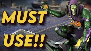 ABSOLUTE BEST Characters For GREEN GOBLIN Event PERIOD MARVEL Strike Force [upl. by Maurita819]