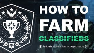 The Division  The Complete Guide To Farming Classified Gear Sets [upl. by Lehman]