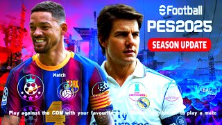 NOVO EFOOTBALL PES 2025 PPSSPP ATUALIZAÇÃO FINAL TRANSFERÊNCIAS COMPLETAS amp GRÁFICOS REALISTAS [upl. by Velvet]