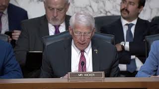 Senator Wicker in SASC Hearing NDS Report Reaffirms Immediate Need for Defense Investment [upl. by Irahs]