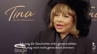 TINA  DAS TINA TURNER MUSICAL  Tina Turner spricht über ihre Geschichte [upl. by Eneleh]