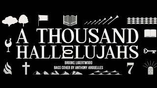 A Thousand Hallelujahs  Brooke Ligertwood from Hillsong Worship Bass Cover  Anthony Arguelles [upl. by Nitsed]