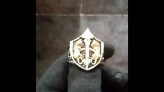 Gold quotKings Crestquot Lion Ring by Proclamation Jewelry [upl. by Sibelle294]