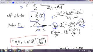 Detection Theory session 33 Neyman Pearson Detection [upl. by Ettedualc565]