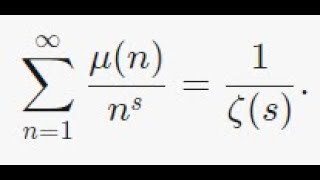 Arithmetic Functions Part 7 Dirichlet Series [upl. by Suivatram]