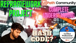 Exciting New ReFramework Project in UiPath  UiPath  RPA  Client Hash UiPath [upl. by Chloe]