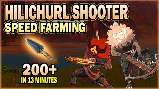 Hilichurl Shooter Farming Route  Best Locations to Farm Hilichurl Arrowhead Drops  Genshin Impact [upl. by Atnahs]