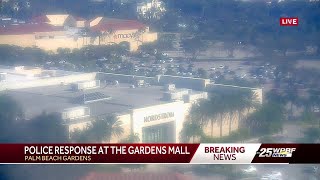 Major police response at The Gardens Mall in South Florida after reports of shots fired [upl. by Artied126]