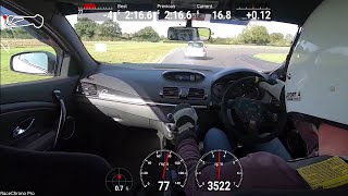 Snetterton  Megane RS  Flying Lap [upl. by Kohcztiy]