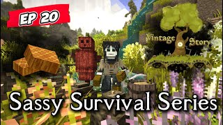 A Sassy Survival Ep 20  Vintage Story [upl. by Rehpretsirhc]