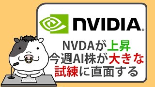 エヌビディアが上昇。今週、AI株が大きな試練に直面する【20240729】 [upl. by Knowland844]