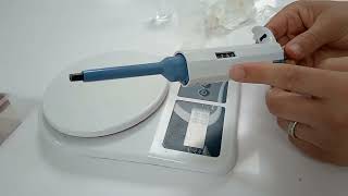 Micropipette calibration  Calibrage des micropipettes [upl. by Herold]