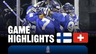 Highlights Finland vs Switzerland QuarterFinals  2024 womensworlds [upl. by Nizam]