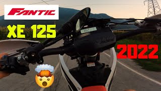 TEST FANTIC XE 125 2t 2022🤯 [upl. by Eldnek]