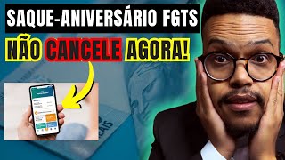 MUITO MAIS DE 2 ANOS SEM SACAR O SALDO DO FGTS NÃO DESISTA DO SAQUE ANIVERSÁRIO DO FGTS AGORA [upl. by Yrrap]