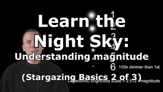 Understand star magnitudes to learn the night sky Stargazing Basics 2 of 3 [upl. by Maher]