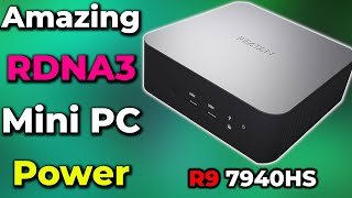 Powerful RDNA3 Mini PC Reatan Alloy 9 AMD Ryzen 9 7940HS 1TB SSD 32GB DDR5 5600 MHz Tested [upl. by Rufe]