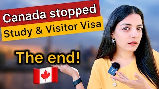 Shocking update The End of Immigration in Canada for Students and Visitors [upl. by Leonard688]