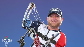 Matt Stutzman wins ANOTHER SHOOTOFF to clinch spot in gold medal archery match  NBC Sports [upl. by Bay]