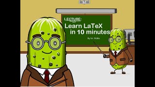 Learn LaTeX in under 10 minutes [upl. by Norehs]