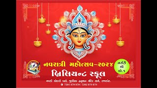 Nursery to Std1Navratri Celebration 2024 [upl. by Ahsinam]