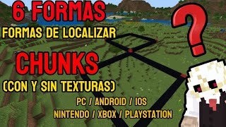 COMO LOCALIZAR CHUNKS 12141 Y PREVIAS BEDROCK  PC  ANDROID  IOS  XBOX  PS4  SWITCH [upl. by Oribelle]