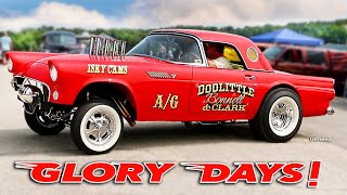 GLORY DAYS NOSTALGIA DRAG RACING WILD SMOKY BURNOUTS BYRON DRAGWAY [upl. by Ivel]