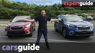 Subaru Forester 2019 review international launch [upl. by Esdnyl538]